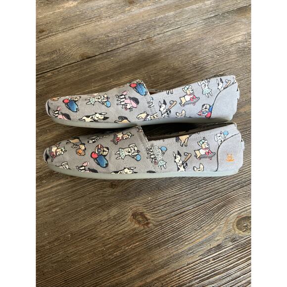 Bobs From Skechers women's size 10 dogs sports Loafer Memory Foam Slip On - Picture 3 of 7